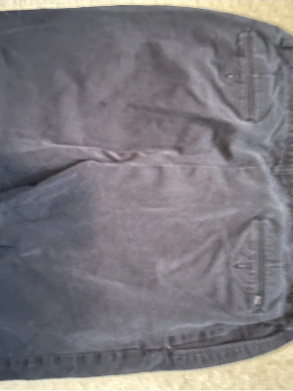 Men's Navy Casual Chino Pants